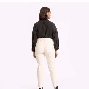 Everlane High Rise Straight Ankle Jean Sz 26